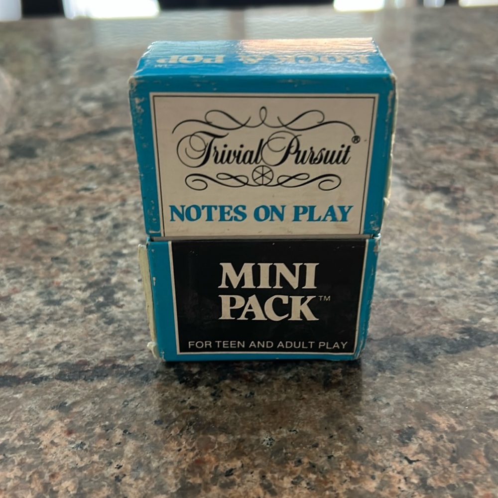 Trivial Pursuit Mini Pack